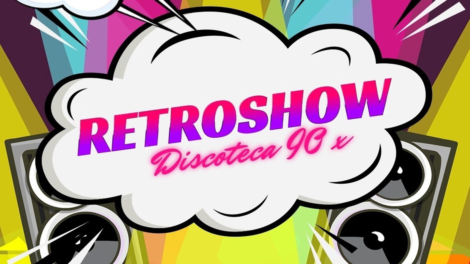 Retroshow Discoteca 90x