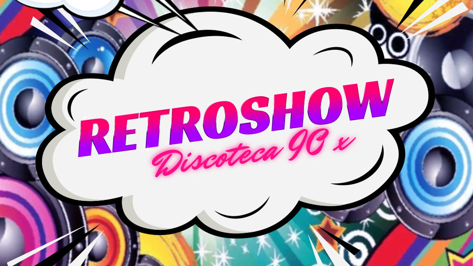 Retroshow Discoteca 90x