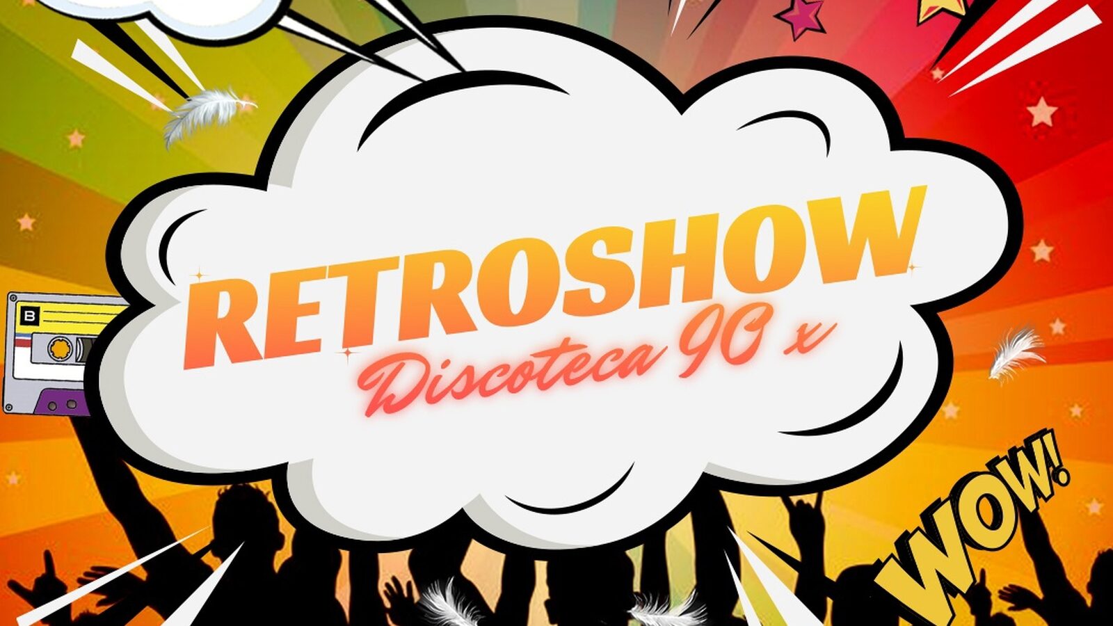 Retroshow Discoteca 90x