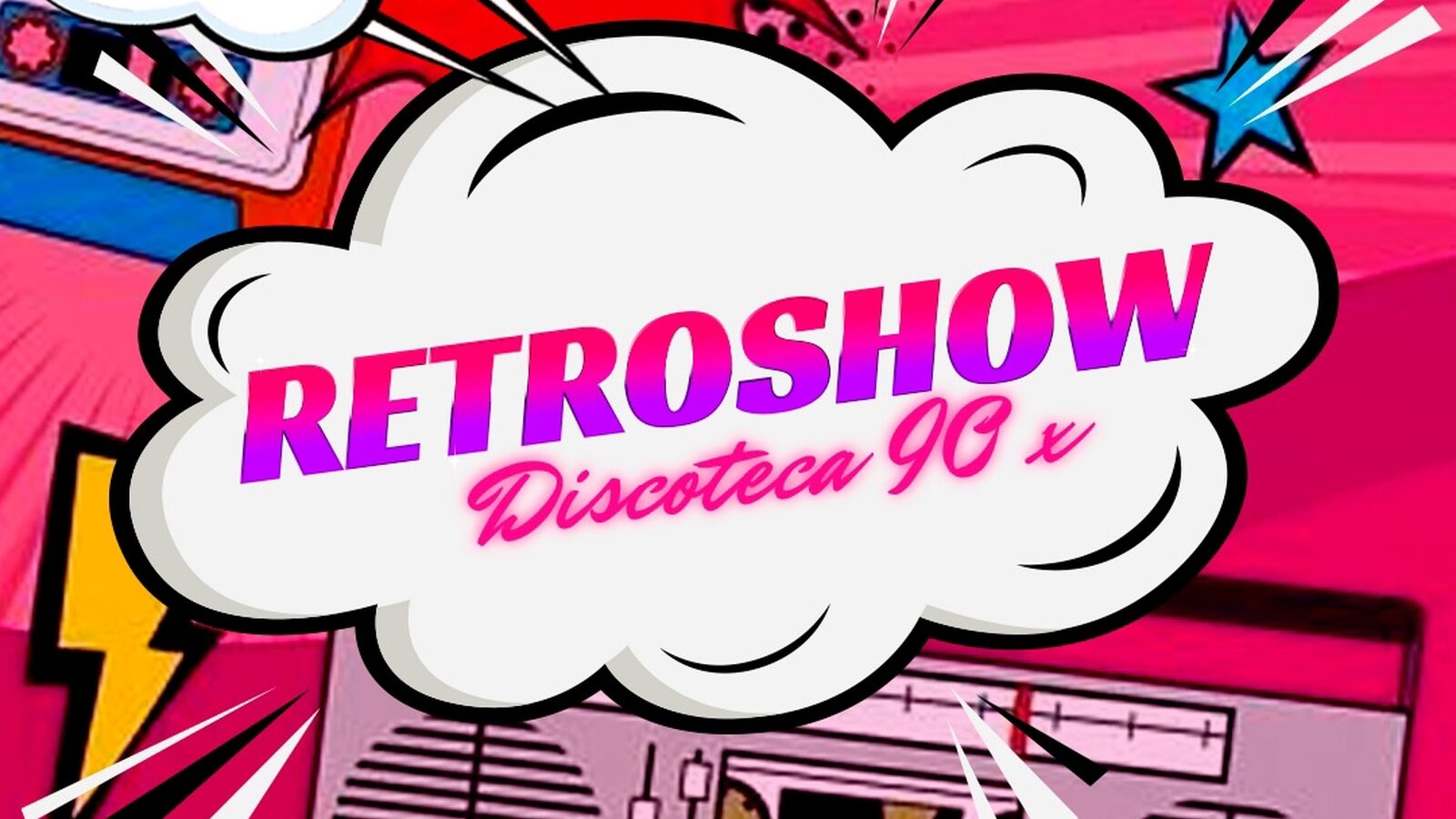 Retroshow discoteca 90х