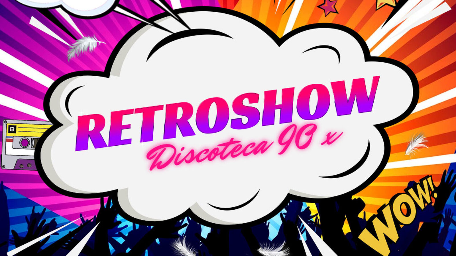Retroshow discoteca 90х